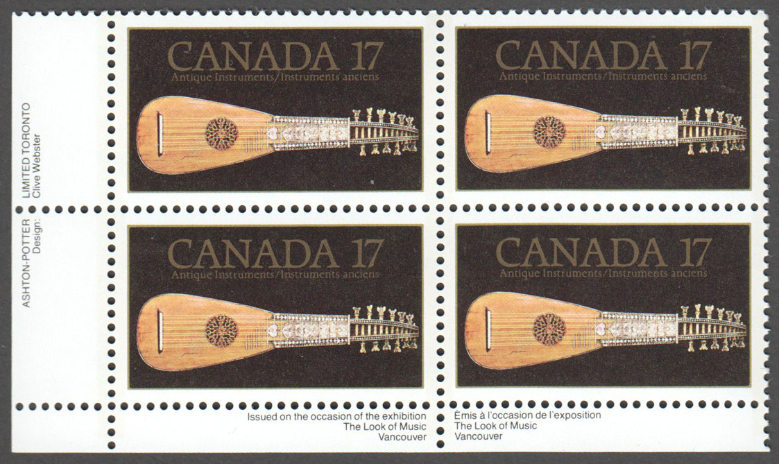 Canada Scott 878 MNH PB LL (A10-10) - Click Image to Close